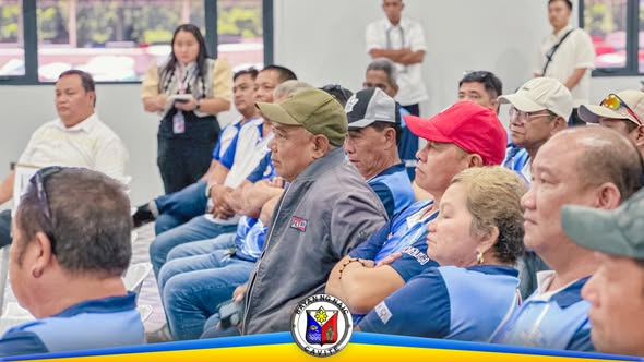 Mga kalahok sa pulong ng mga Barangay Captains at Sangguniang Bayan sa Naic