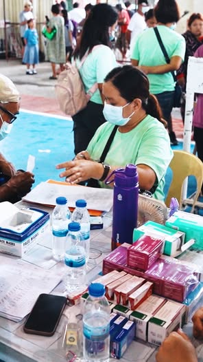 Health services sa Naic Covered Court, may mga gamot at kawani ng RHU na nagseserbisyo sa mga residente