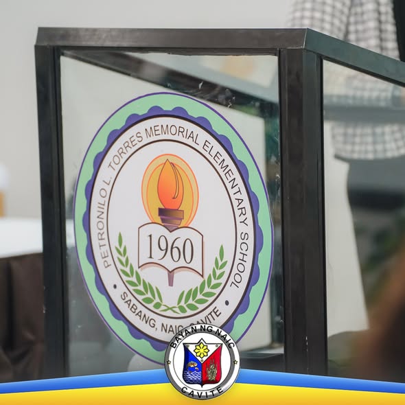 Graphic: Emblem ng Petronilo L. Torres Memorial Elementary School, Sabang, Naic, Cavite, 1960