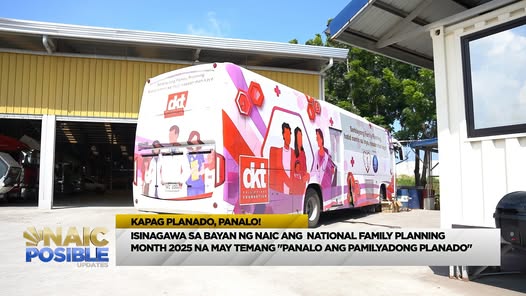 Poster: Panalo ang Pamilyadong Planado, National Family Planning Month 2025, Bayan ng Naic