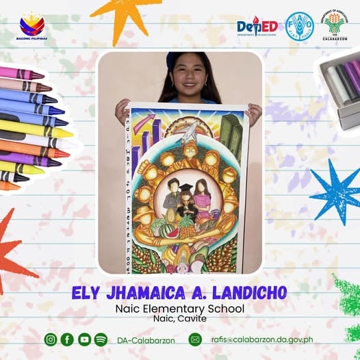Pambato ng Naic sa sining: Ely Landicho ng Naic Elementary School