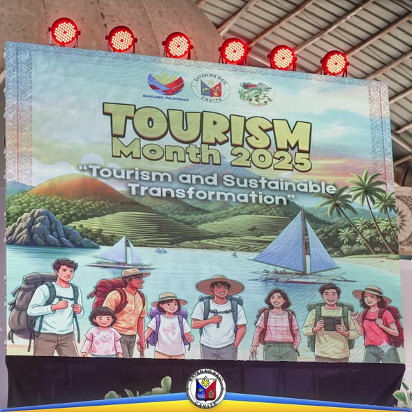 Poster: Tourism Month 2025, "Tourism and Sustainable Transformation", Naic, Cavite