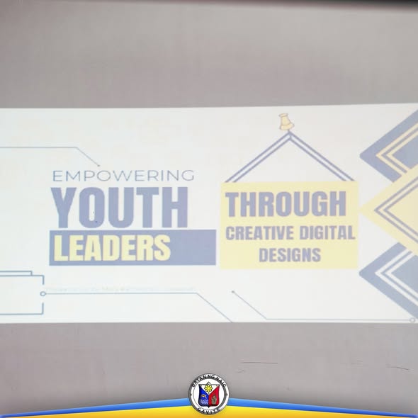 Banner: Empowering Youth Leaders Through Creative Digital Designs, Canva training para sa mga youth leaders ng Naic
