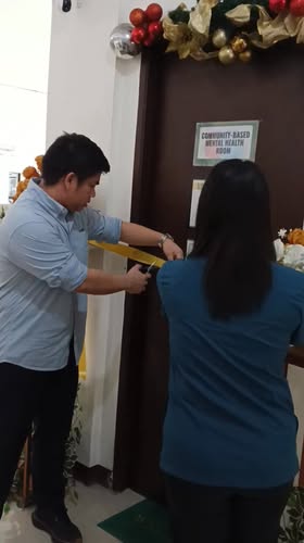 Ribbon cutting ng Community-Based Mental Health Facility sa RHU Halang Annex, Naic, Cavite