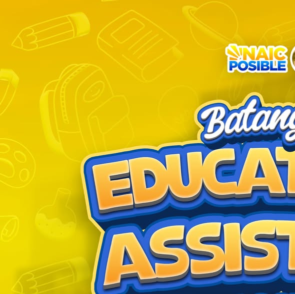 Graphic: Batang Naic Educational Assistance para sa Senior High School, Naic Posible logo