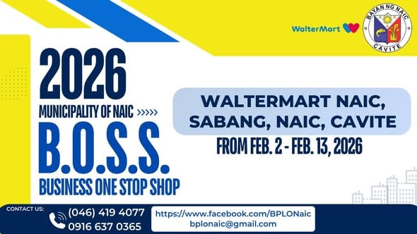 BOSS 2026: Lilipat sa Waltermart Sabang mula Peb. 2-13