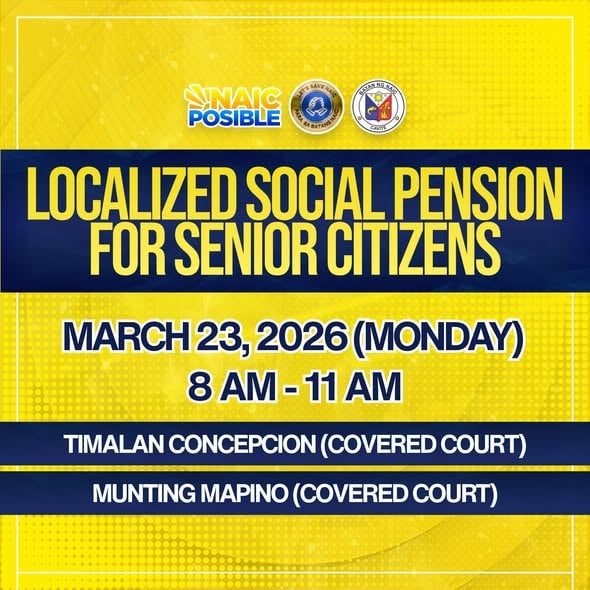 Localized Social Pension Payout para sa Senior Citizens ng Timalan Concepcion at Munting Mapino