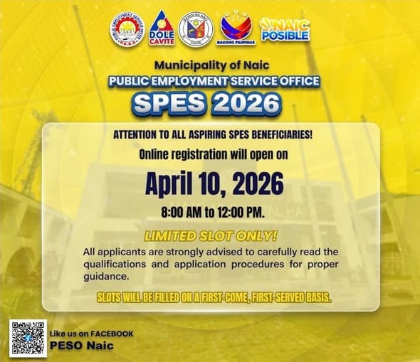 SPES 2026 para sa mga estudyanteng Naicqueño