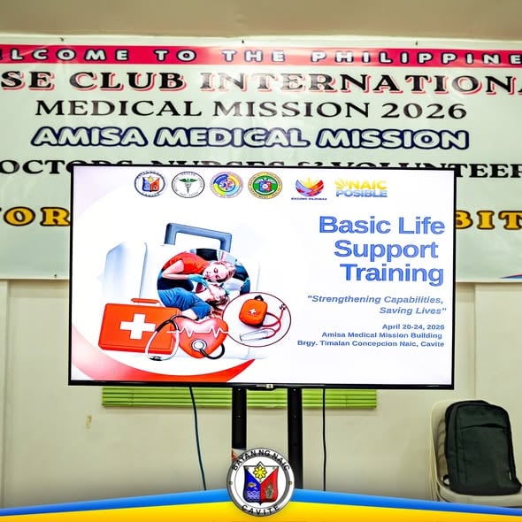 BLS Training para sa mga Kawani ng Naic MHO at MDRRMO