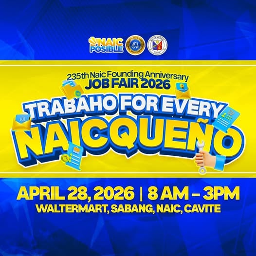 Naic Job Fair 2026 bilang bahagi ng 235th Founding Anniversary