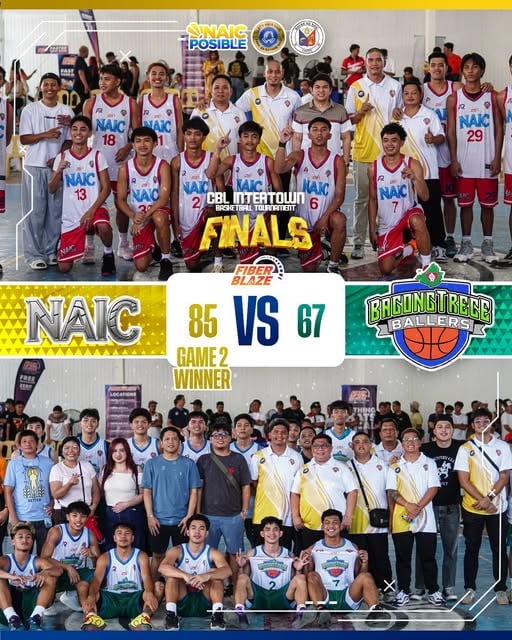Team Naic Posible, naitabla ang Game 2 ng Finals sa CBL Intertown