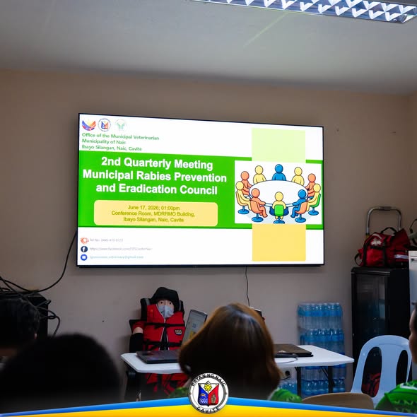 Poster: 2nd Quarterly Meeting ng Municipal Rabies Prevention and Eradication Council, Hunyo 17, 2026, Conference Room…