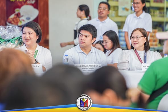 Mga opisyal at panauhin na nakaupo sa Municipal Coop Month Kick-Off Celebration 2026 sa Naic, Cavite