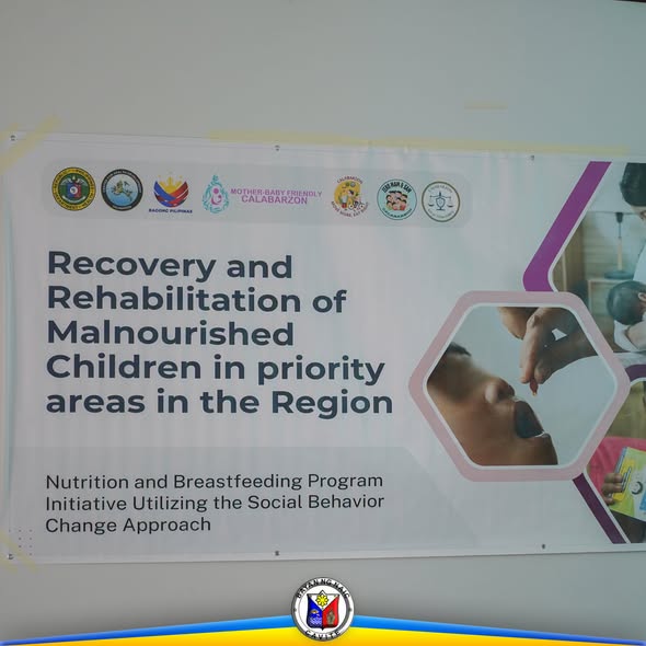 Poster: Recovery and Rehabilitation of Malnourished Children sa Naic, Triple 8 Hall, Barangay Sabang, Hunyo 8, 2026