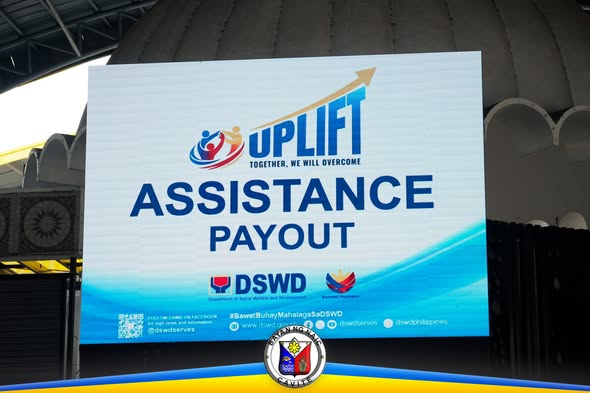 Poster: UPLIFT Assistance Payout ng DSWD sa Naic Town Plaza, Hulyo 22, 2026