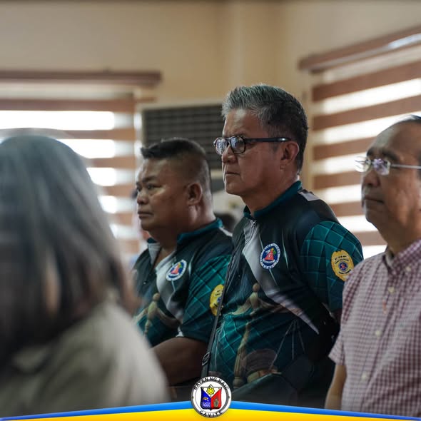 Mga kalahok ng joint meeting ng MPOC, MADAC, MTF at ELGAC habang nakatayo sa loob ng ABC Hall