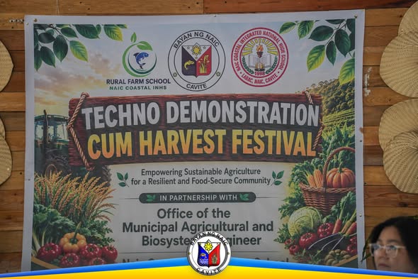 Poster: Techno Demonstration Cum Harvest Festival, katuwang ang Office of the Municipal Agricultural and Biosystems Engineer