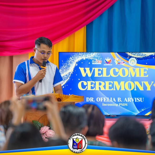 Welcome Ceremony para kay Dr. Ofelia B. Arvisu, Naic II District Supervisor, sa San Roque Elementary School
