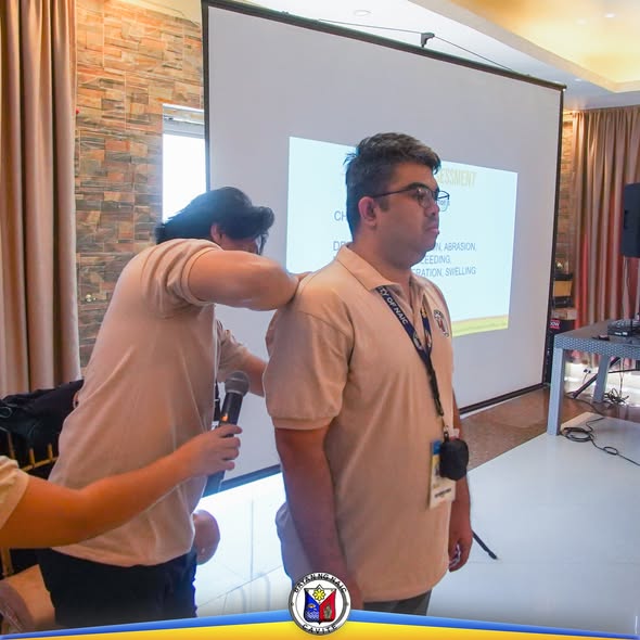 Pagsasanay sa Basic Life Support sa Torres Farm Resort, Sabang, Naic