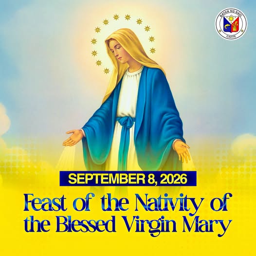 Poster: Feast of the Nativity of the Blessed Virgin Mary, Setyembre 8, 2026, Naic, Cavite