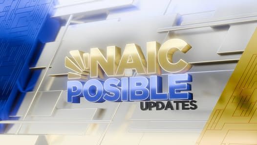 Title card: NAIC POSIBLE UPDATES, pamagat ng lingguhang balita ng Municipality of Naic