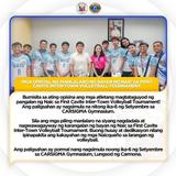 Mga manlalaro ng volleyball ng Naic sa First Cavite Inter-Town Volleyball Tournament