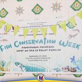 Poster: Fish Conservation Week, Setyembre 27, 2025, AquaBEST Building Hall, CvSU Naic, Bucana Malaki, Naic
