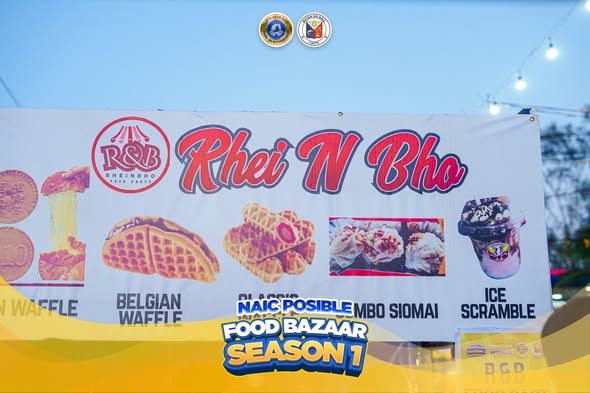 Poster: Rhei N Bho food stall, Naic Posible Food Bazaar Season 1, hanggang Nobyembre 30, 2025