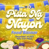 Poster: Pista Na Nayon Food Bazaar, Disyembre 14, 2025, Naic Town Plaza