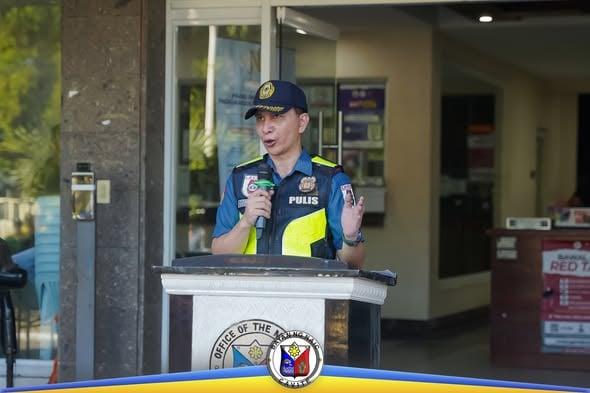 Mga kalahok at ahensya sa Ligtas Undas 2026 send off sa Naic
